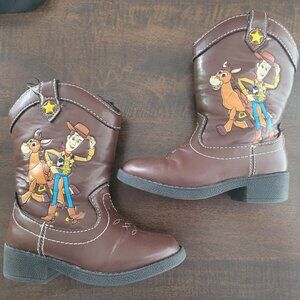 Disney/Pixar Toy Story Woody Kid's Boots Size 6 Kids
